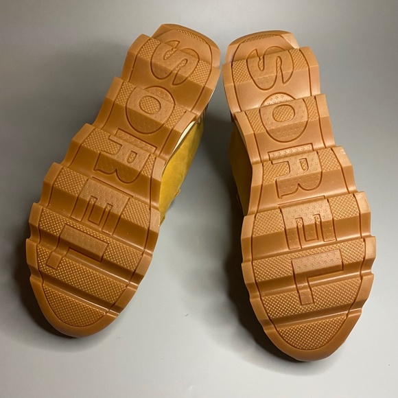 Sorel Kinetic Caribou Boots Sneakers Camel Brown Quarry Grey - Picture 5 of 5